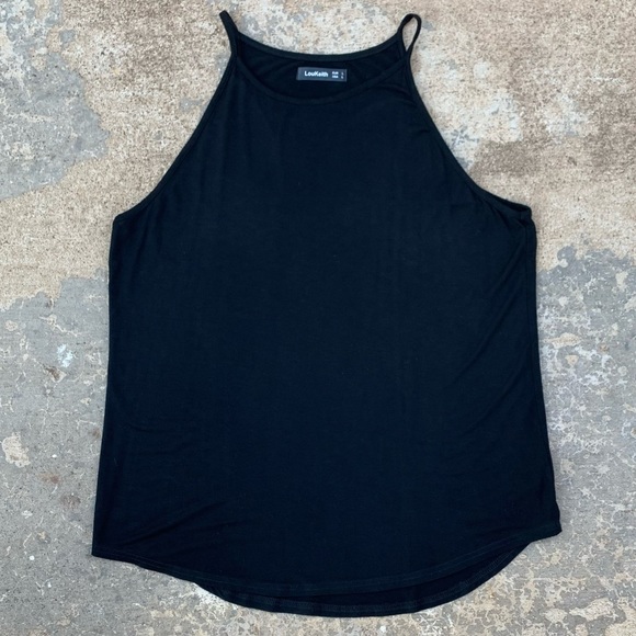 Two Count High Neck Spaghetti Strap Tops Size L - Picture 2 of 16